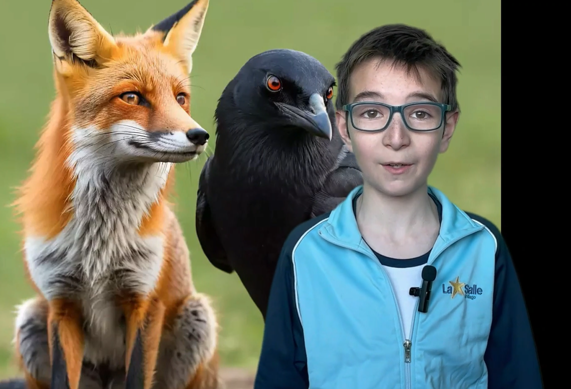 O Corvo E O Raposo - Martín, Diego, Marcos E Joel, Cpr Plurilingüe La Salle