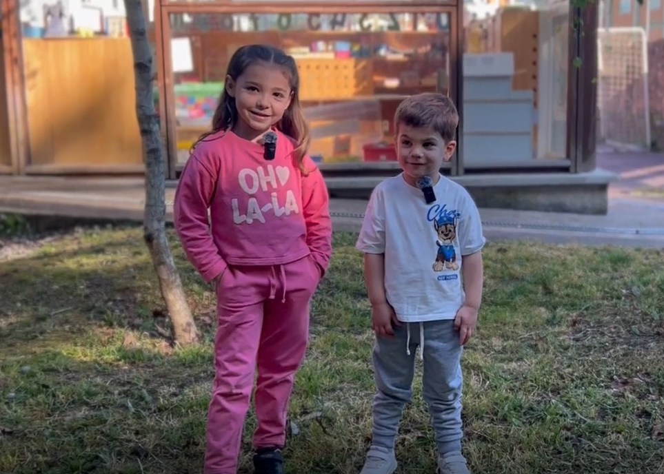 Ana e Martín, CEIP Ortigueira