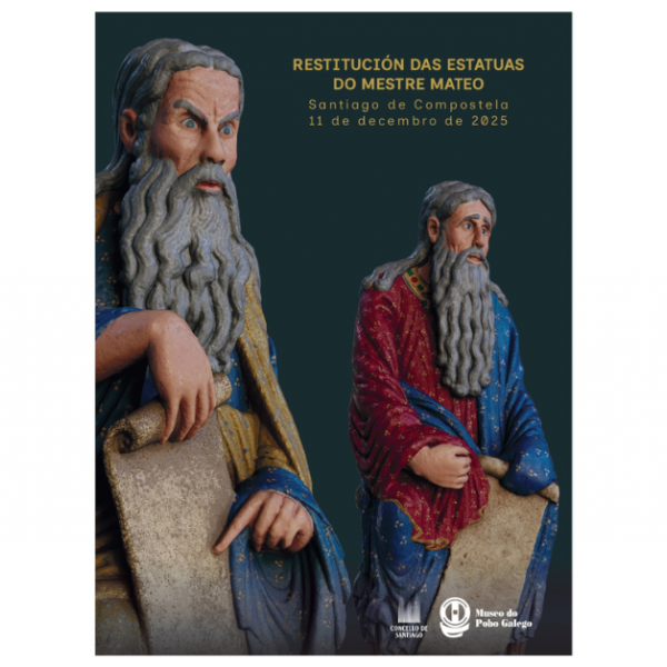 Restitución das estatuas do Mestre Mateo