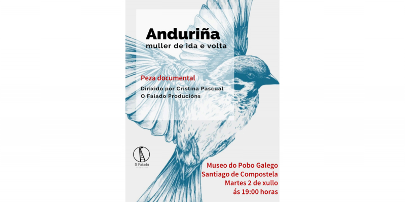 Anduriña muller de ida e volta