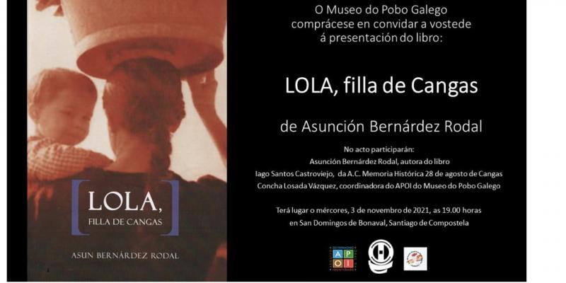 convite Lola filla de Cangas