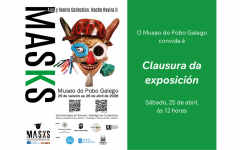 Clausura da exposición MASKS no Museo do Pobo Galego