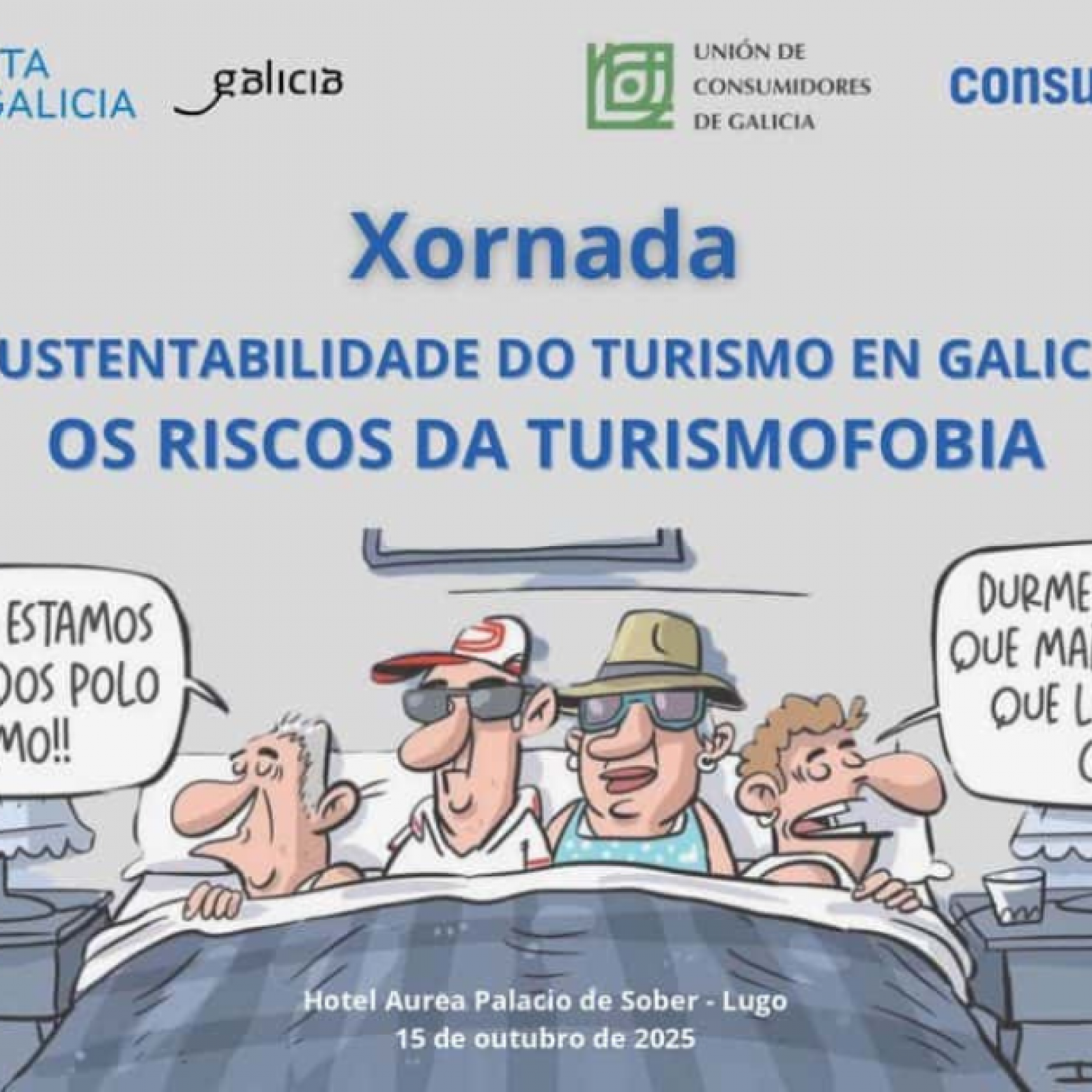 Xornada “A sustentabilidade do turismo en Galicia: os riscos da turismofobia”