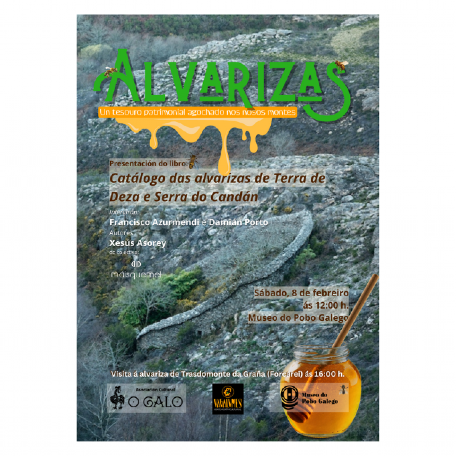 Presentación Catálogo das alvarizas de Terra de Deza e Serra do Candán