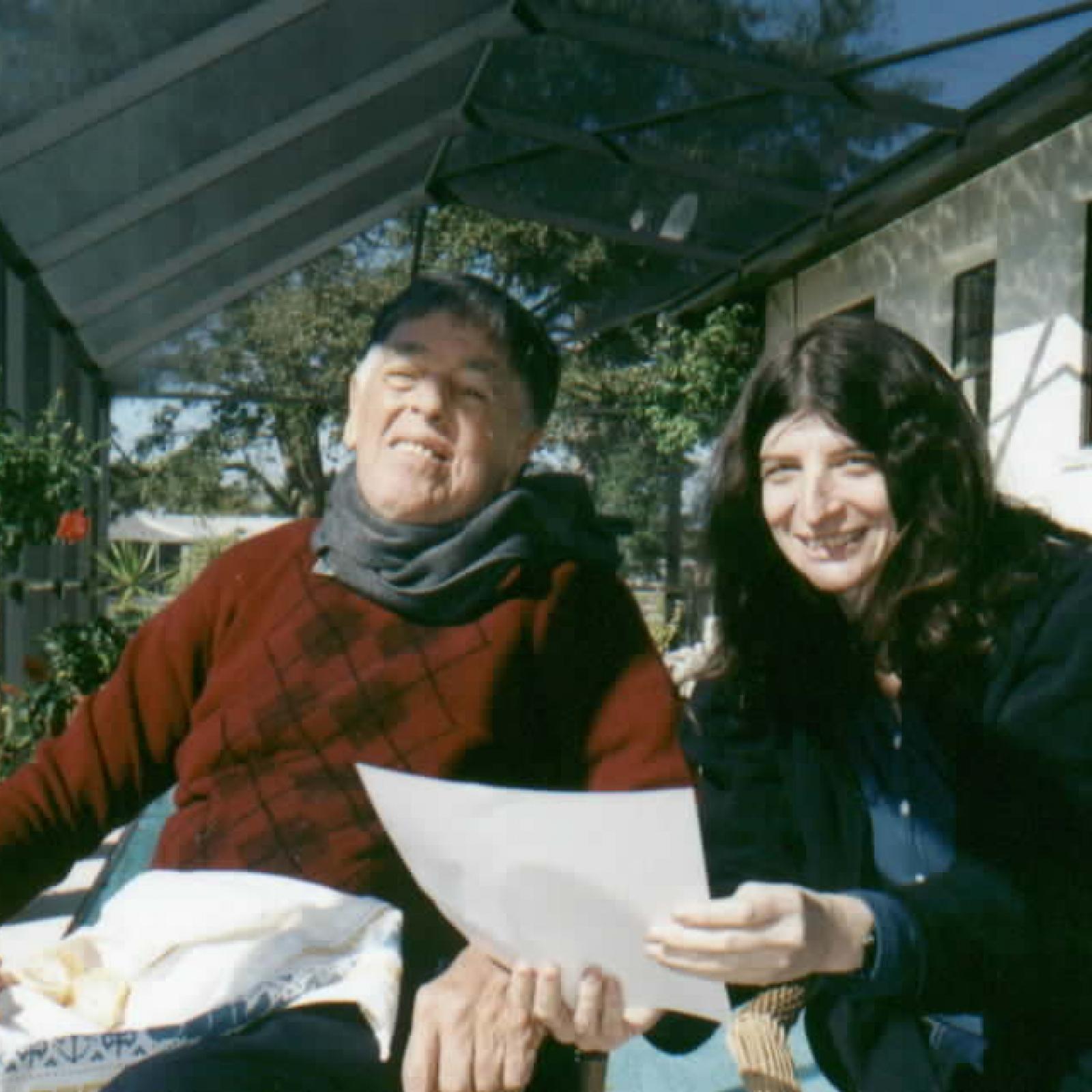 Judith Cohen con Alan Lomax