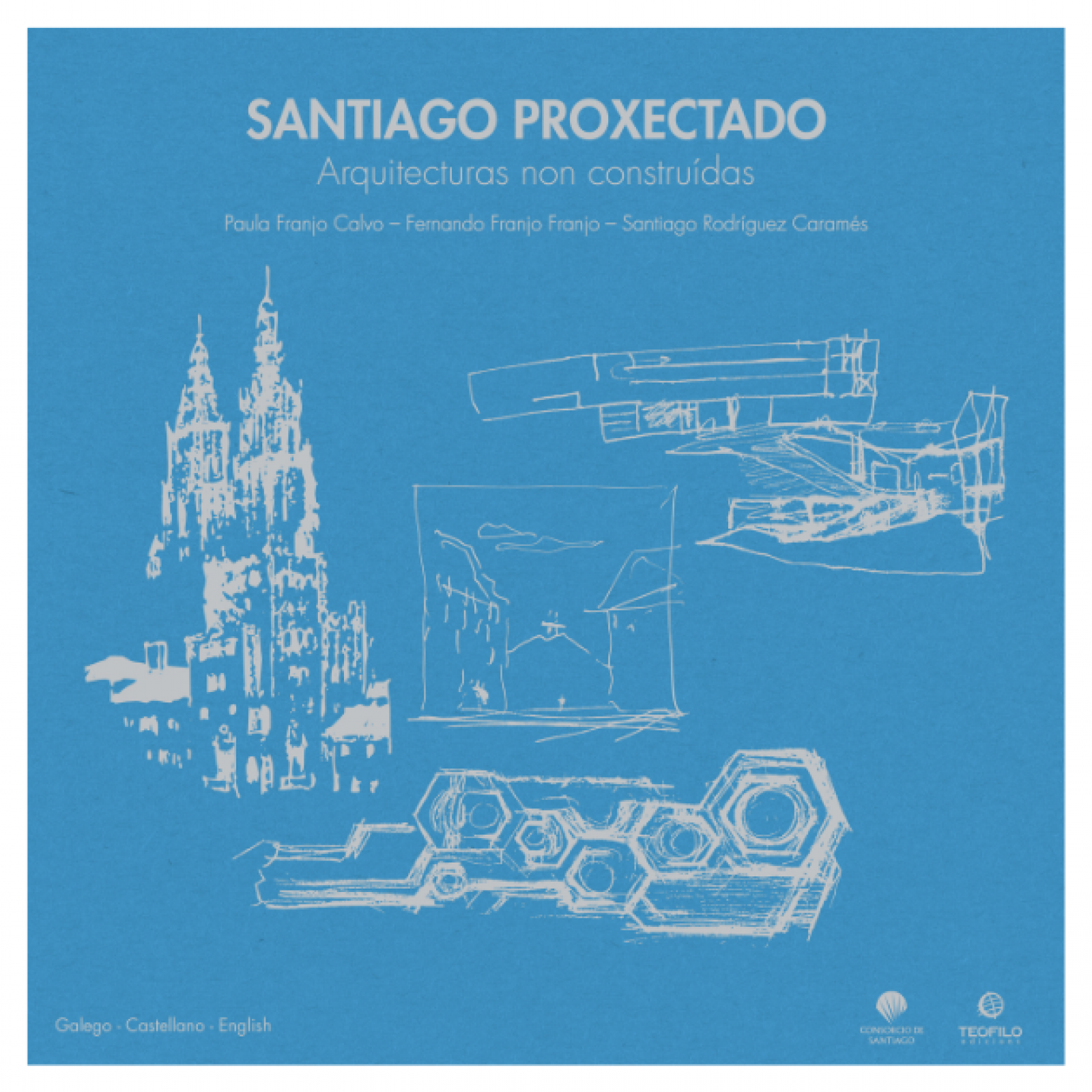 Portada libro Santiago proxectado