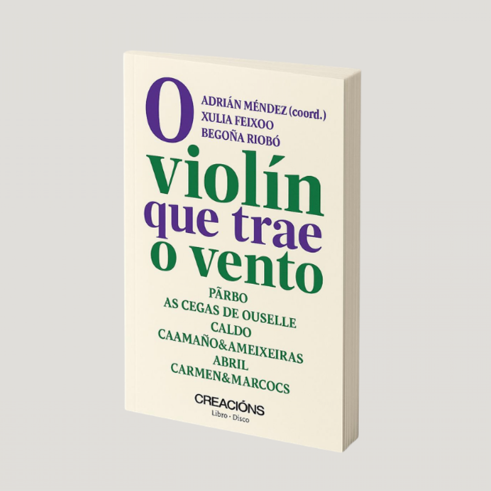O violín que trae o vento