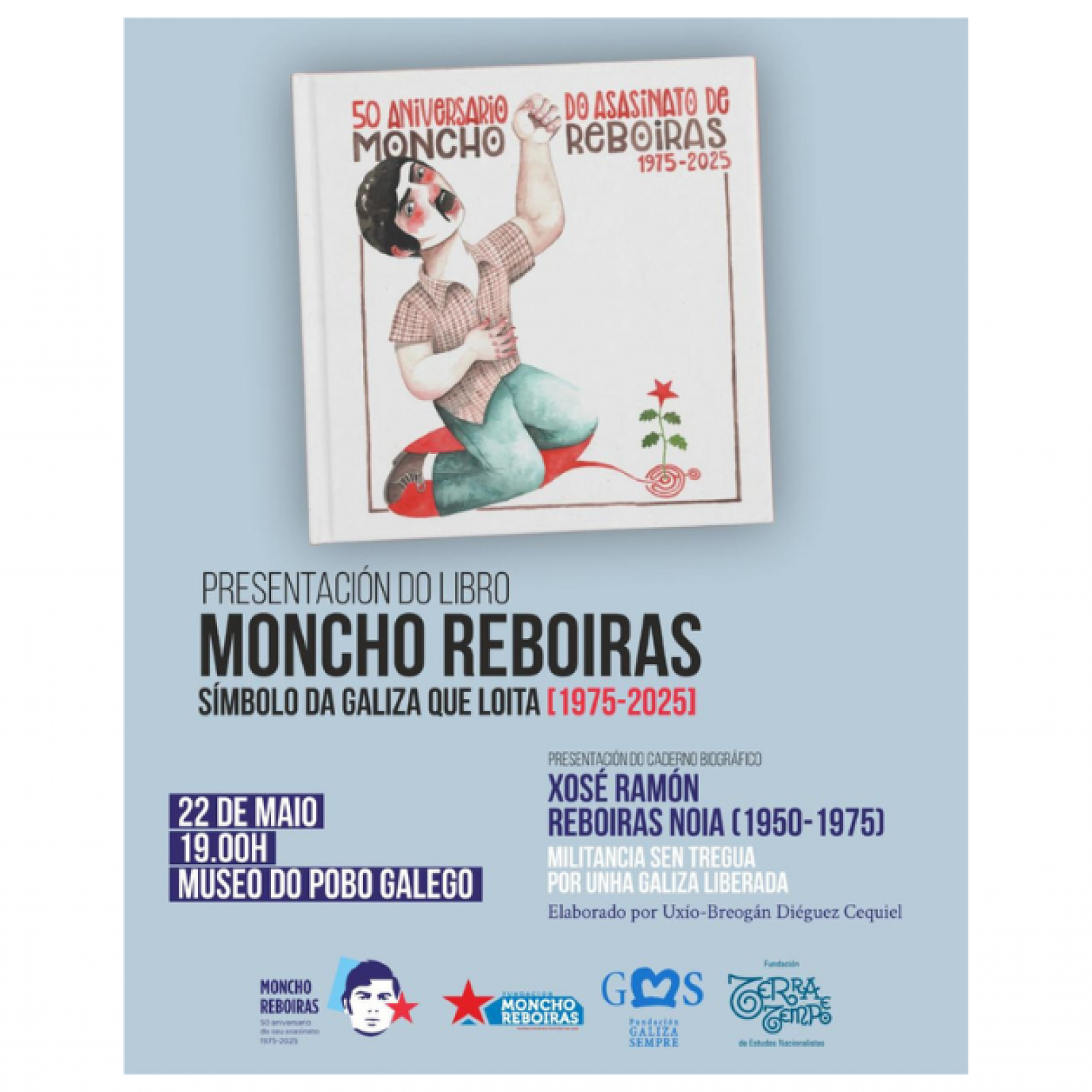 Presentación libro Moncho Reboiras