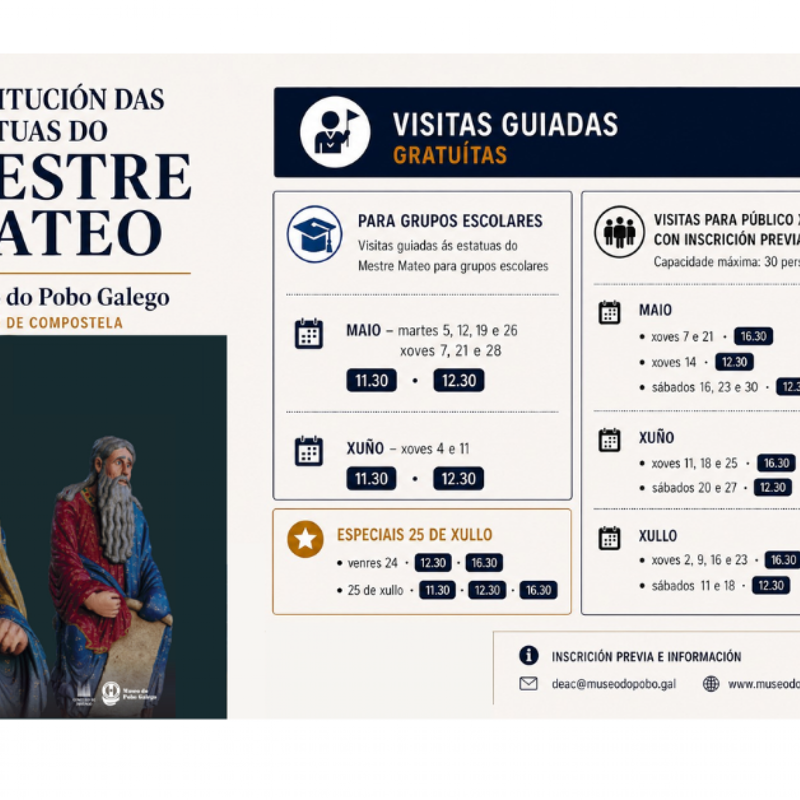 Cartel visitas