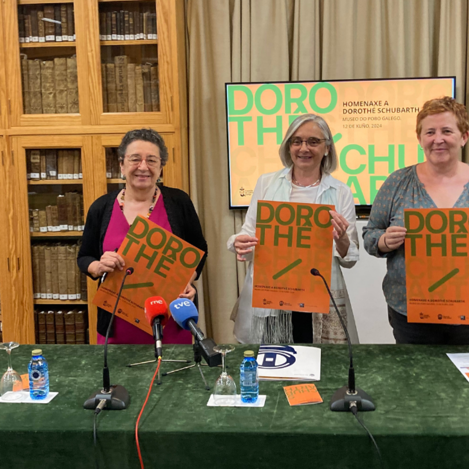 Presentación homenaxe Dorothé Schubarth